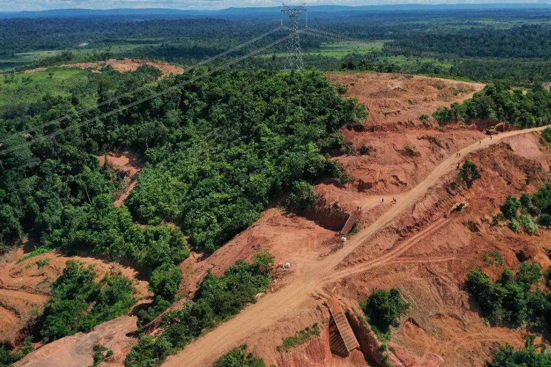 Devastação causada por garimpo ilegal no estado do Pará — Foto: Agência Brasil