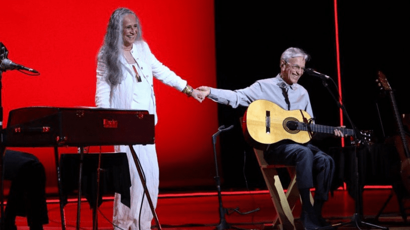 Show da turnê de Caetano Veloso e Maria Bethânia será no Mangueirão.