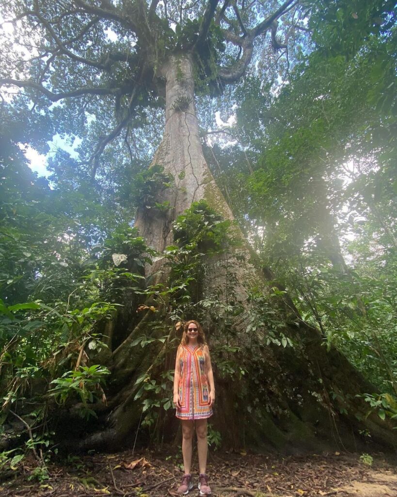 Cláudia publicou imagens da viagem ao estado e contou sobre a experiência 