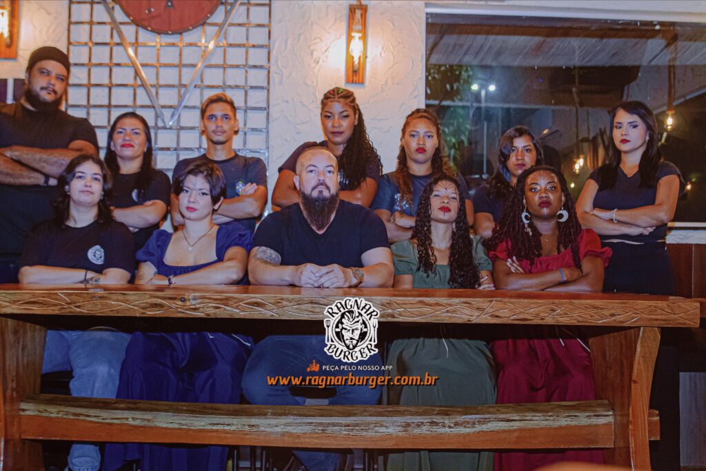 Equipe Ragnar Burger. Foto: Jefferson Oliveira ( @_jefferson.oliveiras )