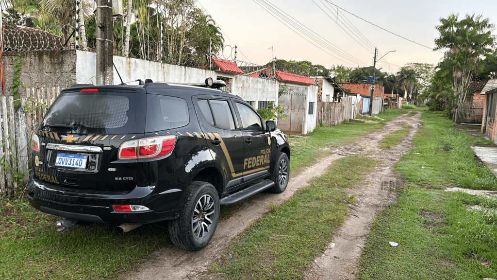 Imagem: Divulgação da Comunicação Social Polícia Federal do Pará. PF prende dois homens em ação de combate a abuso infantil