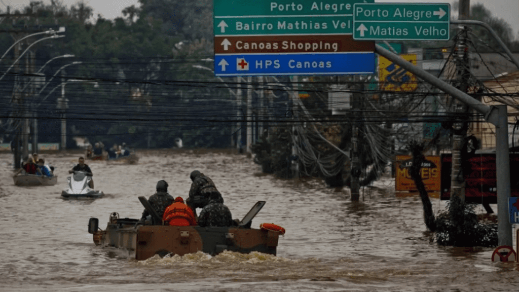 Rede solidária se forma para arrecadar doações em Belém para o RS.