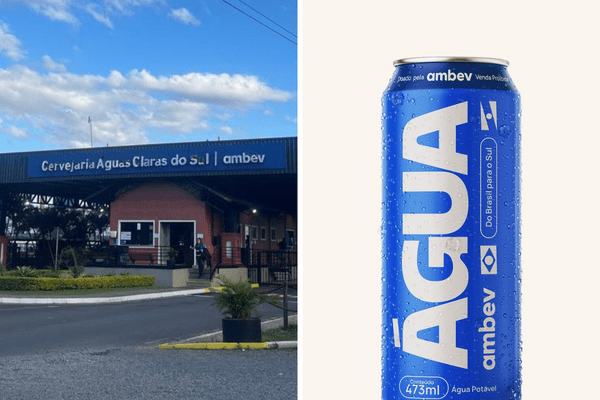 Ambev interrompe produção de cerveja para produzir água