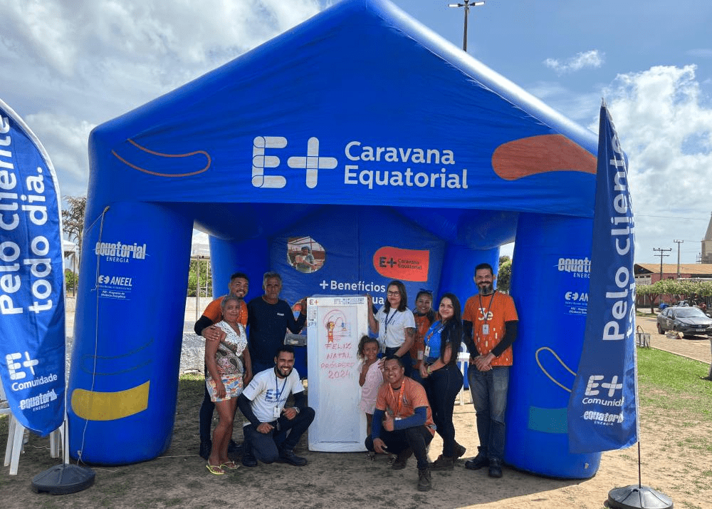 Equatorial Pará realiza caravana de serviços no bairro do Telégrafo neste sábado. Imagem: reprodução