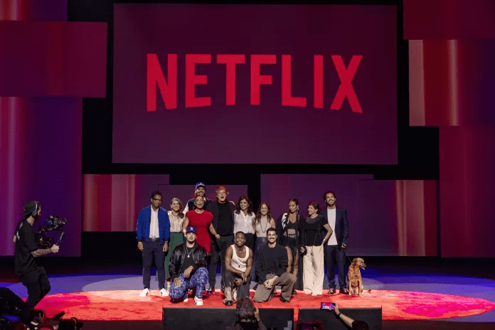 Executivos e artistas da Netflix em painel no Rio2C (Foto: Divulgação)