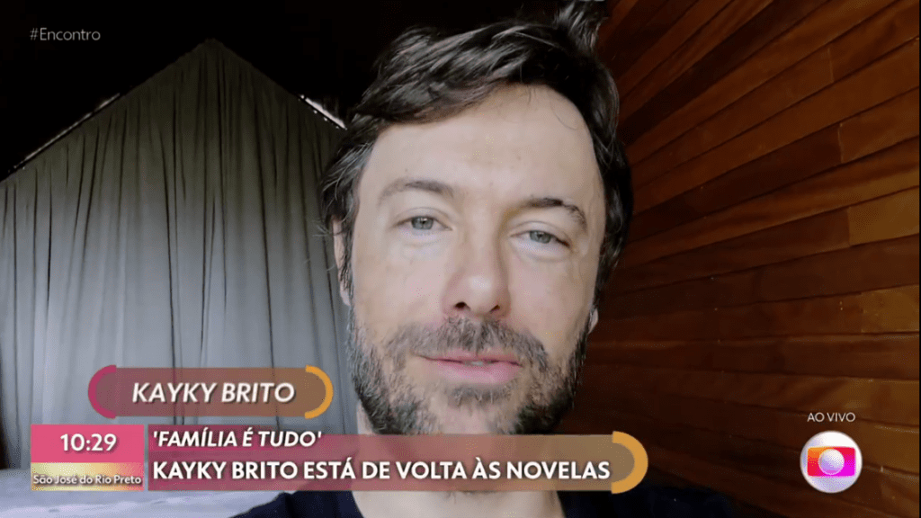 ‘Estou voltando aos poucos’: Kayky Brito retorna às novelas, quase um ano após acidente - Foto: reprodução TV Globo