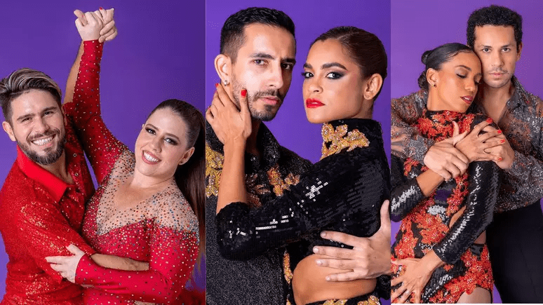 Lucy Alves, Amaury Lorenzo e Tati Machado eram os finalistas da "Dança dos Famosos" 2024 - Foto: Reprodução/TV Globo