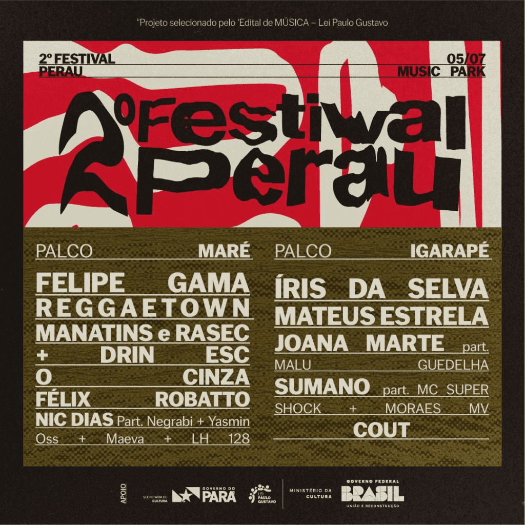 Festival Perau: evento de música autoral acontece em Belém nesta sexta-feira, 5