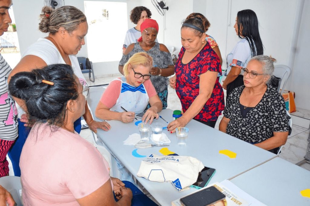 Projeto "Círio Iluminado" Oferece Minicurso Gratuito de Artesanato em Belém - Foto: Ascom Equatorial 