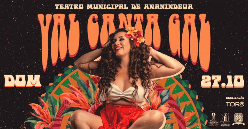 Tributo a Gal Costa, neste domingo (27) no Teatro Municipal de Ananindeua