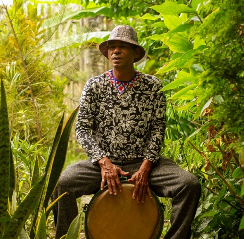 Show "Ancestralidade Amazônica", de Mestre Luis Pontes.