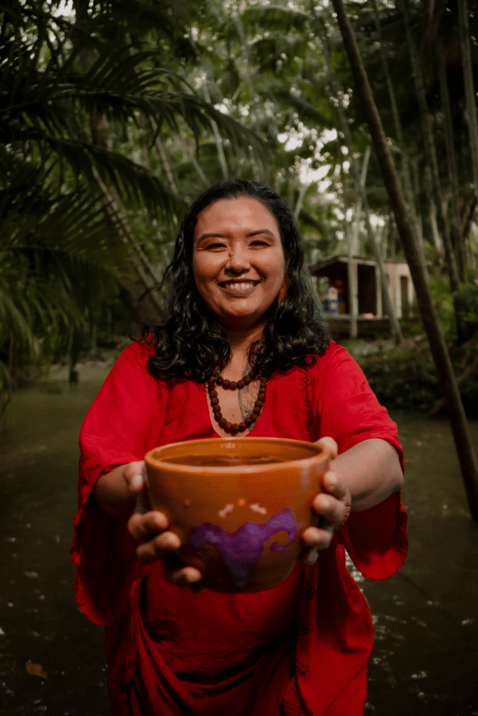 Escritora Indígena e Pesquisadora Danielle Souza,  Realiza Atividades sobre Ginecologia Natural no RJ; Foto: divulgação 