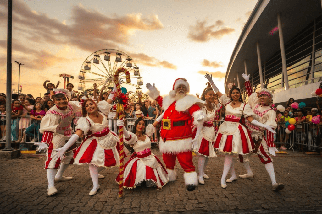 O Shopping Bosque Grão-Pará fará espetáculo natalino gratuito para marcar a chegada do Noel - Foto: divulgação 