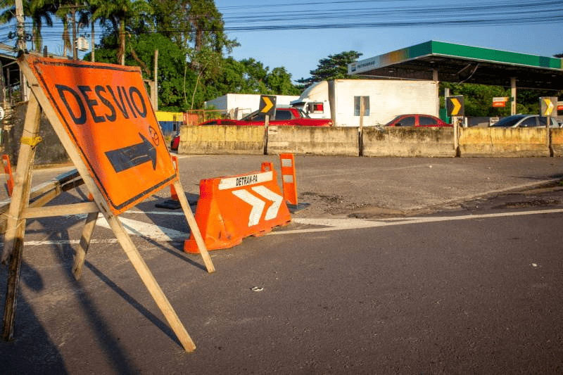 Confira como ficará o trânsito na área. Foto: Pedro Guerreiro / Ag. Pará