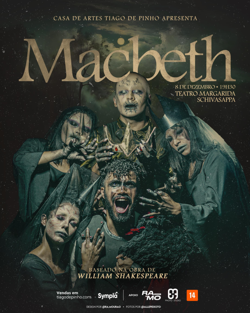 Clássico de Shakespeare, Macbeth, será apresentado neste domingo, 8, em Belém