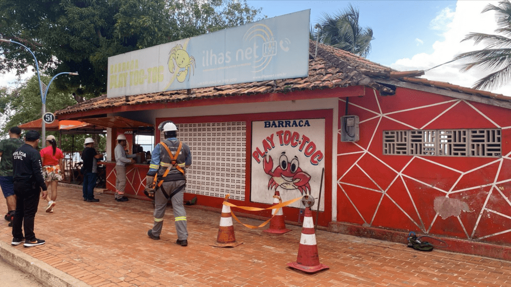 Operação em Mosqueiro identifica suspeita de furto de energia em cinco estabelecimentos